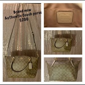 Authentic coach purse